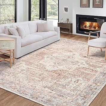 Amazon.com: ReaLife Rugs Machine Washable Area Rug - Living Room ...