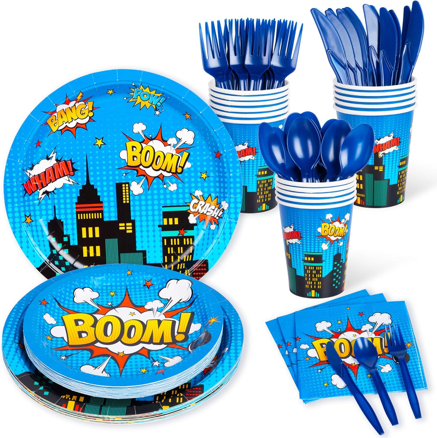 DECORLIFE Superhero Birthday Party Supplies Serves Nepal Ubuy