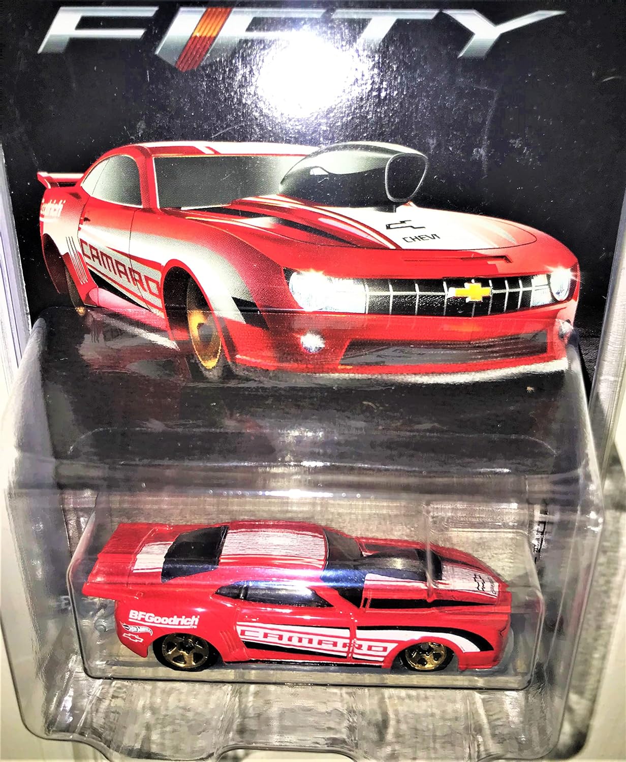 2017 Hot Wheels '10 Camaro Pro Stock Fifty Anniversary 7/8 1:64 Scale Diecast