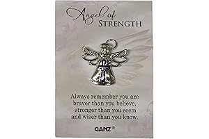Ganz Pin - Prayer Gifts for Women: "Always Remember You Are Braver, Stronger, and Wiser"