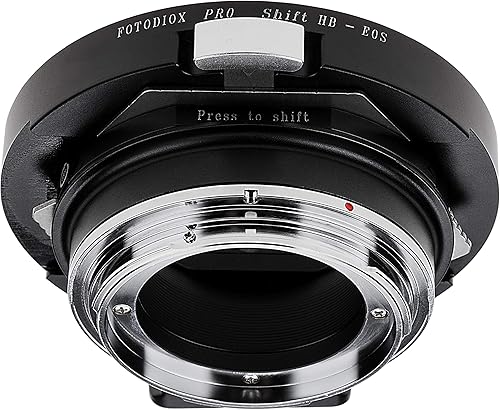 Miniatura 3 de Fotodiox Pro TLT ROKR Adaptador de montaje de lente inclinacióncambio compatible con lentes Hasselblad V-Mount en cámaras Canon EOS EF y EF-S