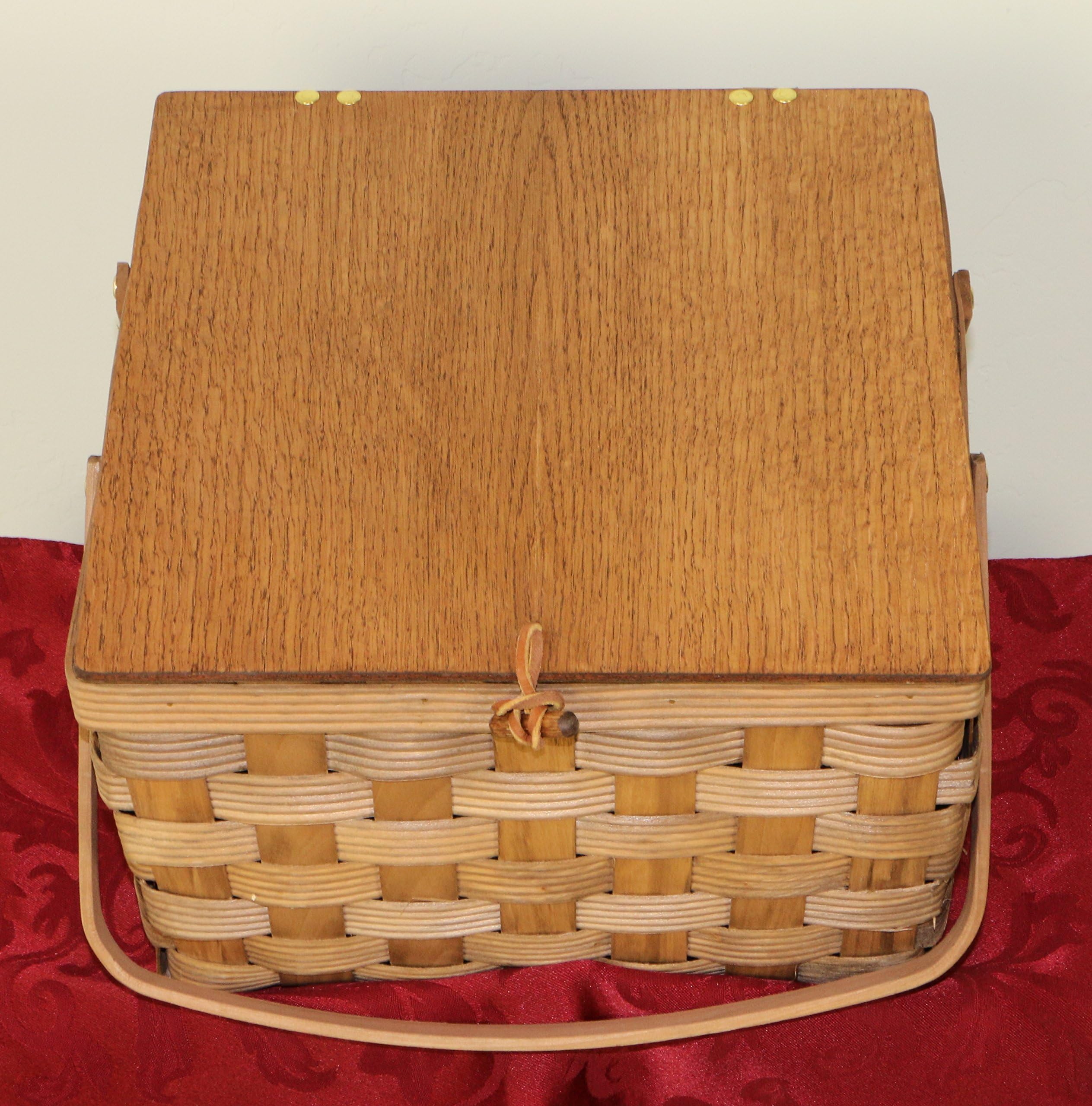 Handmade Basket Great for Pies Cake Picnic or as a Gift