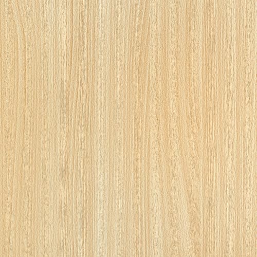 Livebor Papel de contacto de grano de madera clara, papel tapiz de madera para despegar y pegar, papel tapiz autoadhesivo de 17.7 x 118.1 pulgadas,