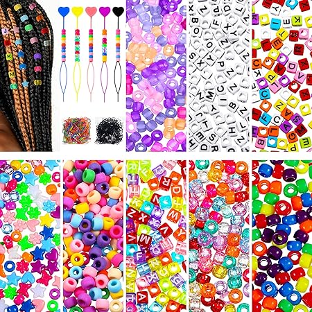 Premium 24 PC 18x15 mm X Large Premium Pony Beads, Bracelet