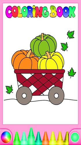 funny vegetables and Fruits Coloring Book