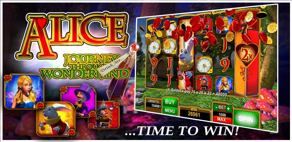 alice wonderluck free spins