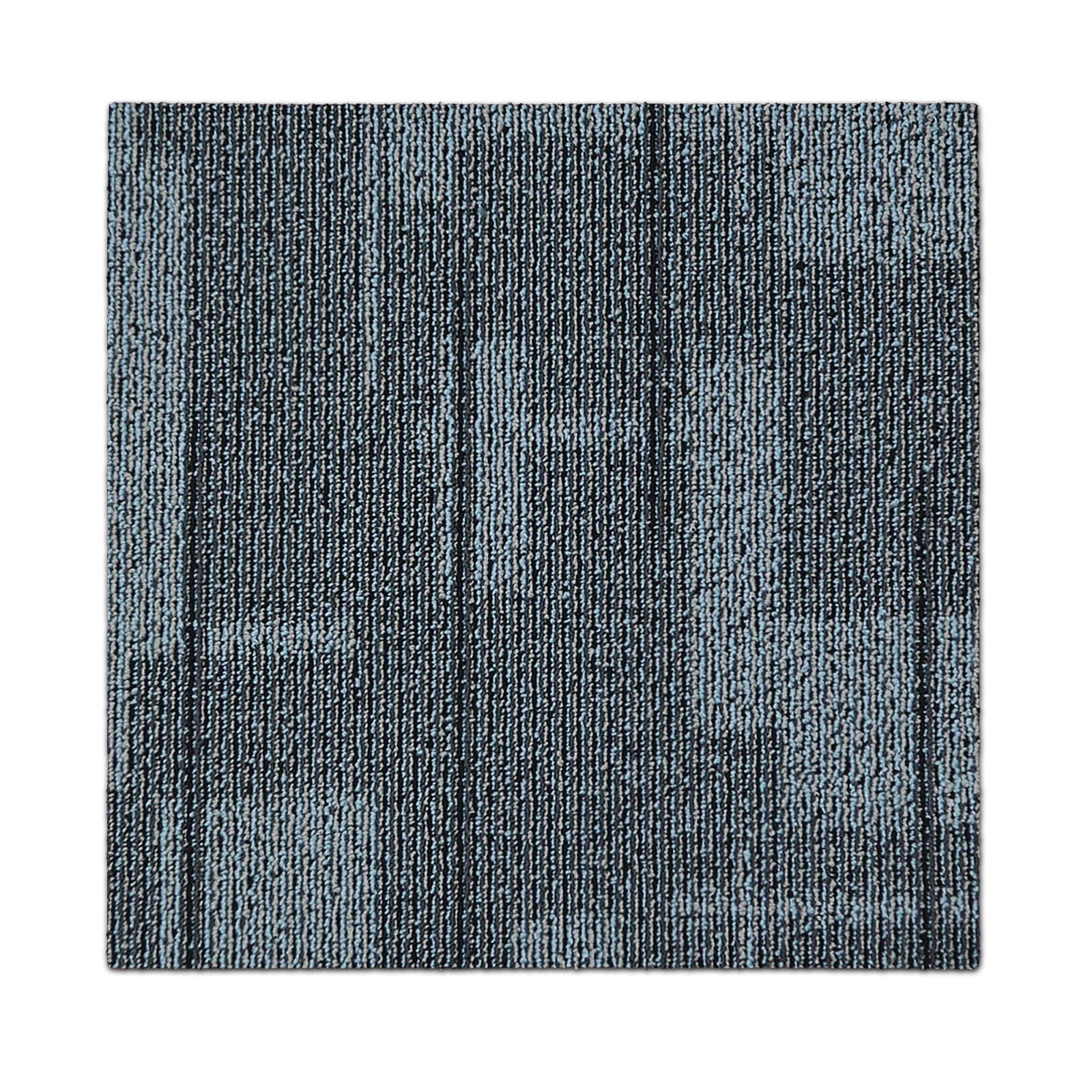casa pura Dalle de Moquette pour Intérieur - 1m² / 3m² ou 6m² | Moquette Auto-Portante | Revêtement de Sol en Carreau 50x50 cm | Robuste Isolant (Gris Andorra, 24 Pièces - 6m²)