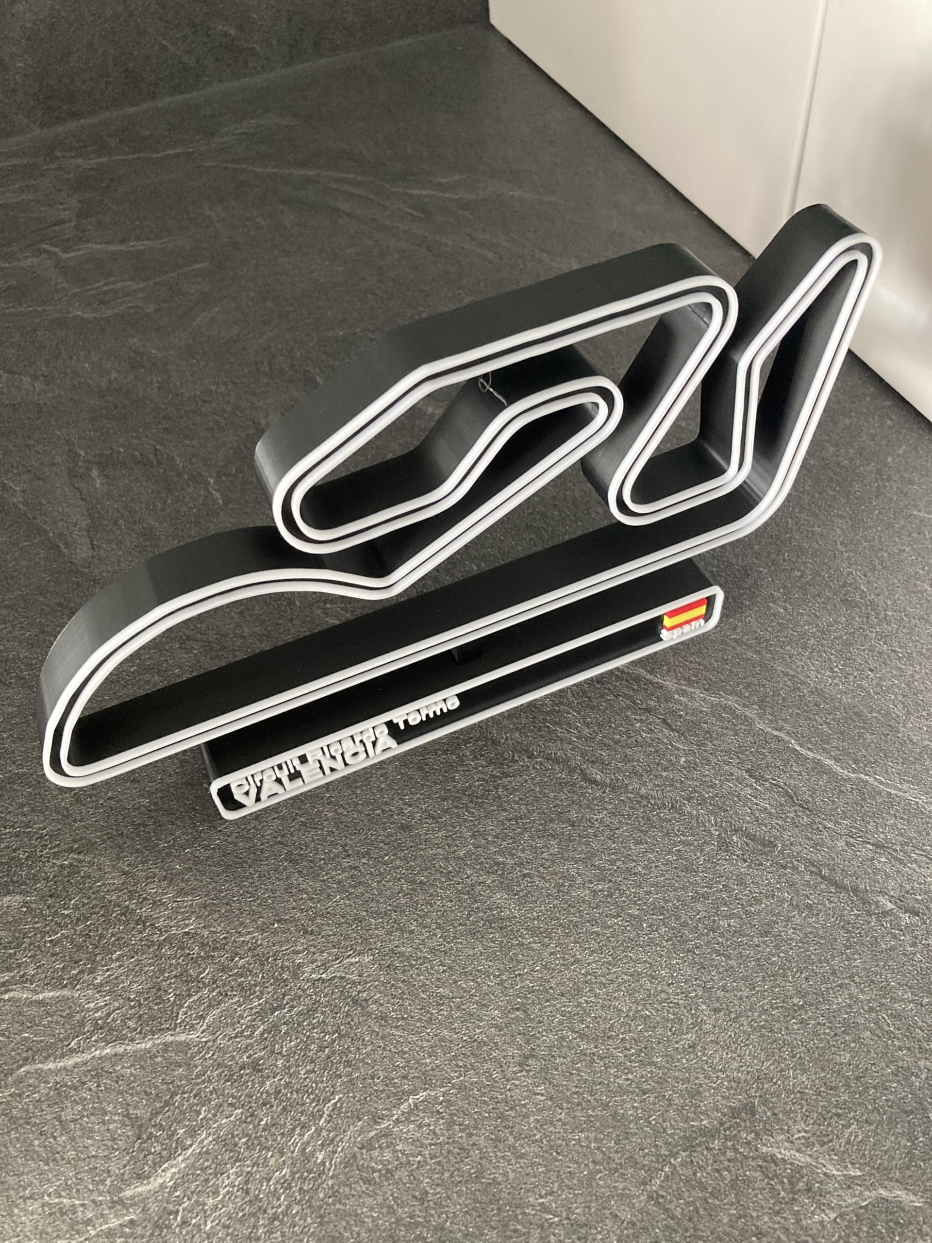 Circuito di Valencia, Modello di Circuito di Corsa 3D, Decorazione Automobile