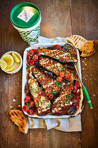 Vista 8 de Maldon Sal, copos de sal marina, 20 onzas (20.11 oz), bañera resellable, Kosher, natural, artesanal, gourmet, cristales piramidales