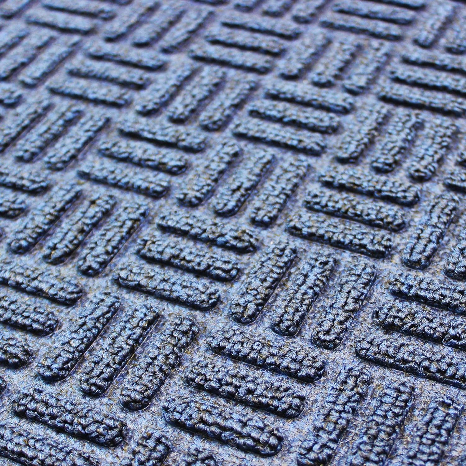 Floortex Doortex® Ribmat Blue Heavy Duty Door Mat - 32" x 48"