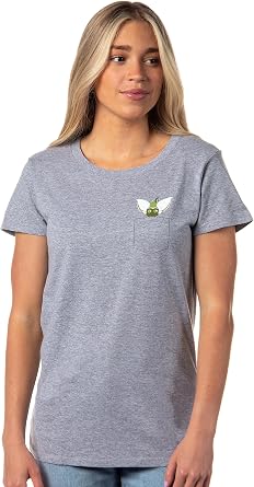 Avatar The Last Airbender Womens Momo Flying Lemur Pocket Design T-Shirt