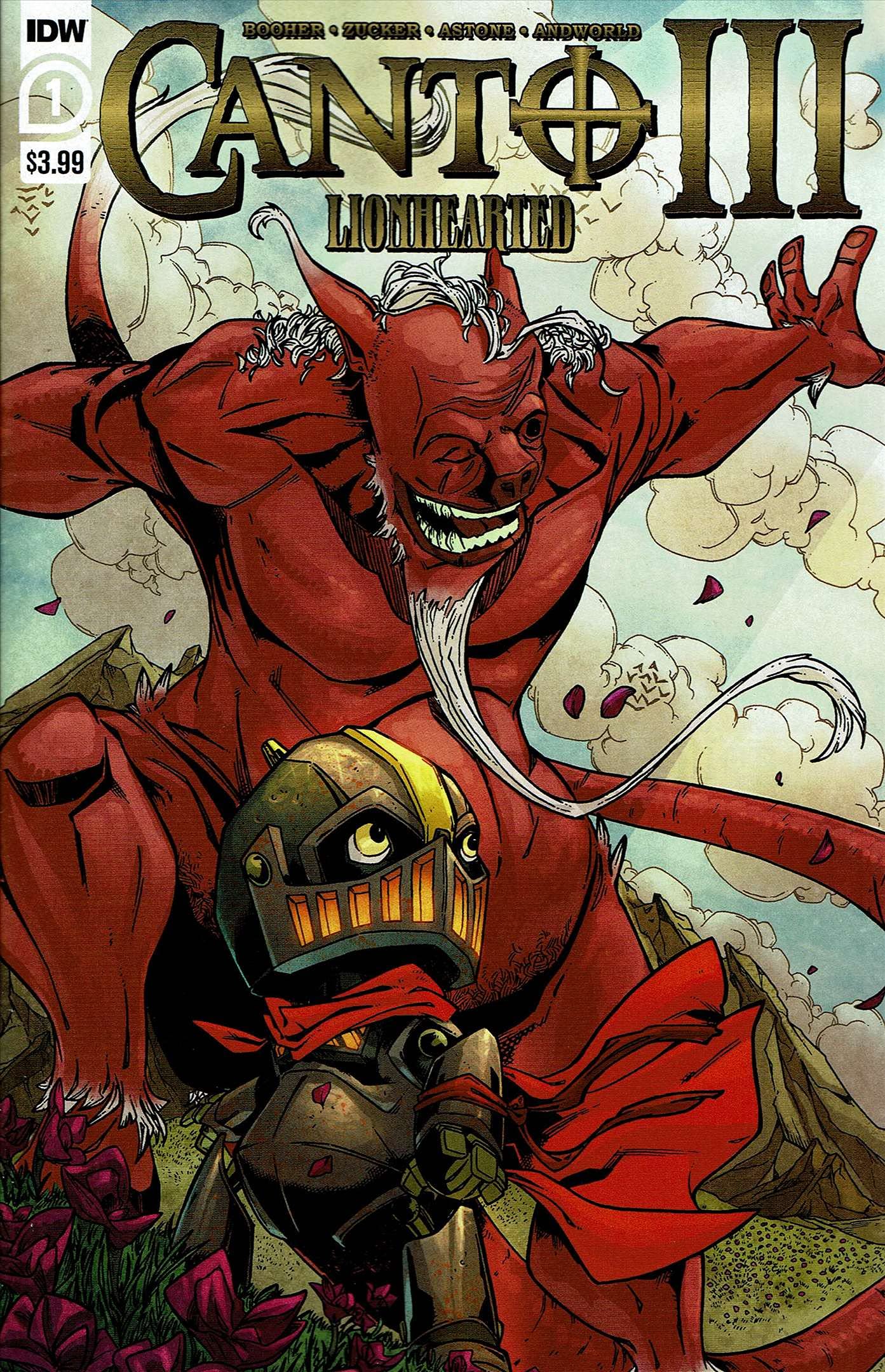 Canto III: Lionhearted #1RI-A VF/NM ; IDW comic book  Andria - First Name Gift T-Shirt