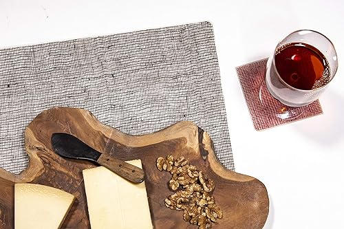 Miniatura 3 de Tapete de silicona con patrón de capullo de modern-twist, color chocolate