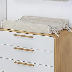 Batistela Baby Trocador Anatomico Sopro De Amor Bege