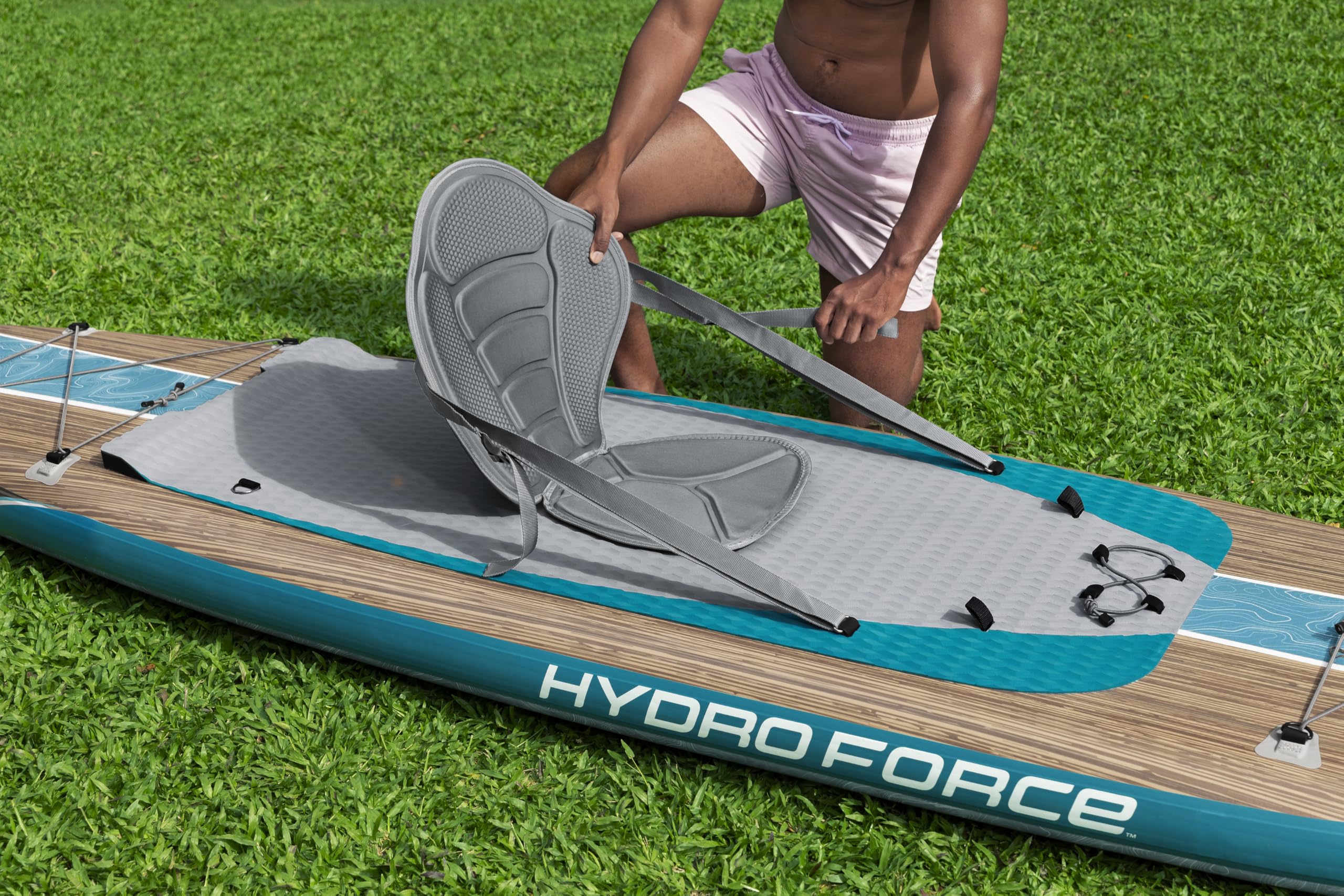 Bestway 11' x 33" x 6" / 3.35 MX 84 cm x 15 cm FreeSoul Elite Juego de Tabla de Remo y Kayak 2 en 1 de 11'