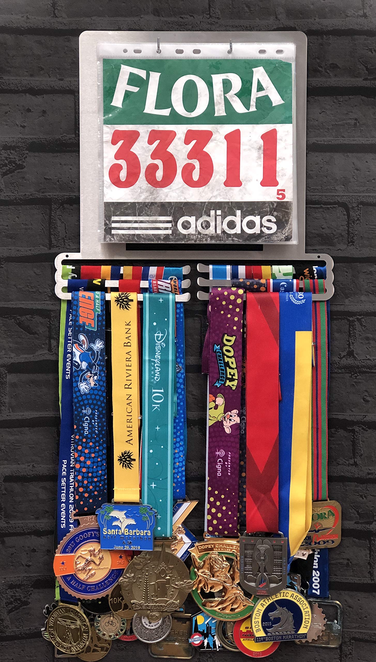 Race Bib and Medal Hanger
