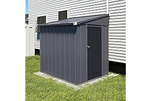 VEIKOU 4x8 Outdoor Storage Shed, The Ultimate Guardian for Your Valuables