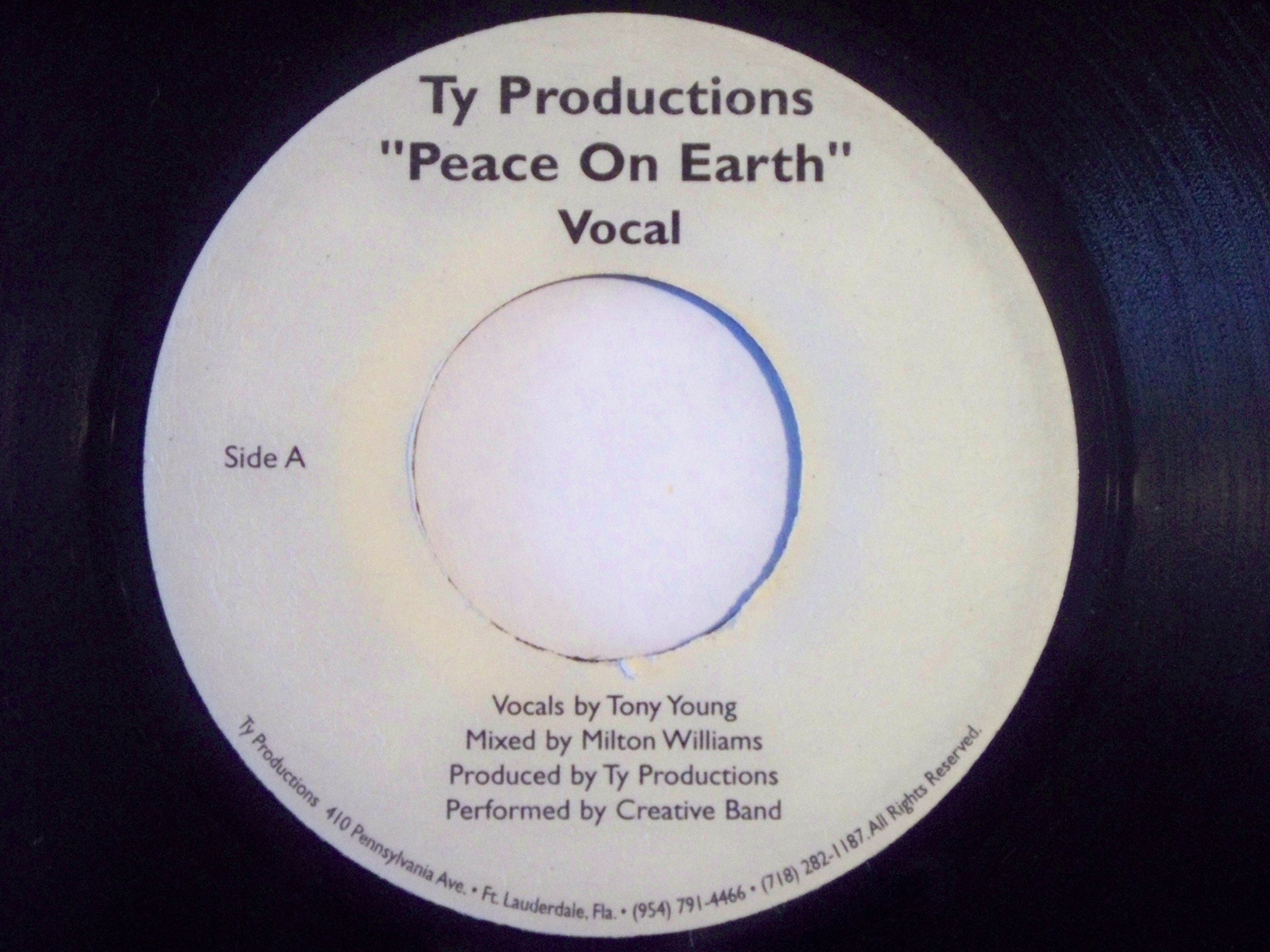 PEACE ON EARTH (VOCAL) / PEACE ON EARTH (INSTRUMENTAL) (7"/45 rpm)