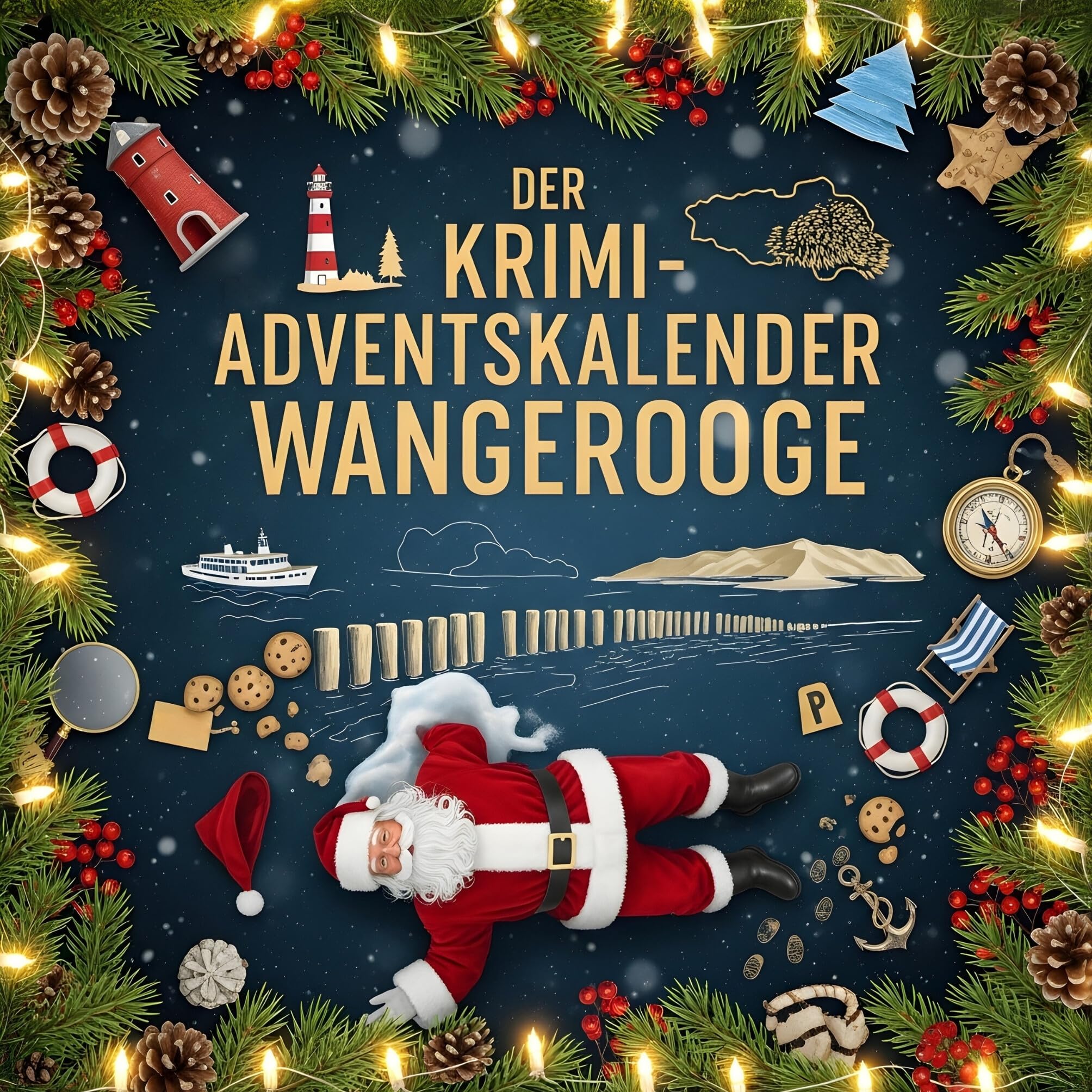 Der Krimi-Adventskalender Wangerooge: Mordsverdächtig in 24 Akten. Ein Fall in deiner Nähe