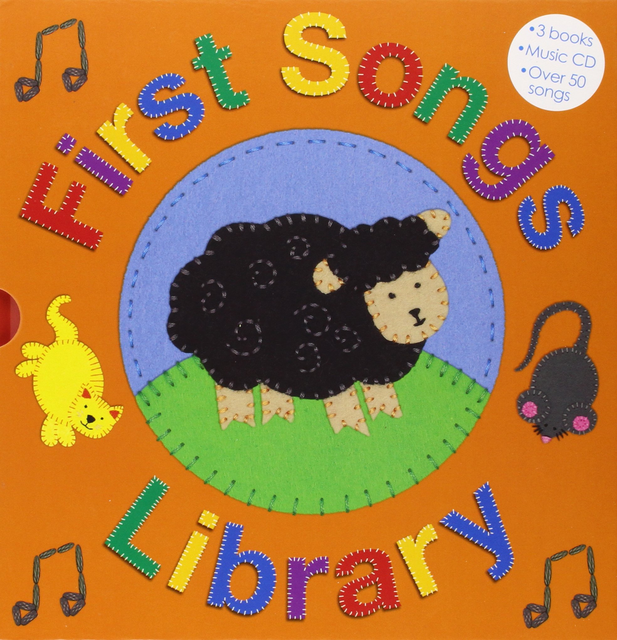 First Songs Library with CD: Sing-along Books