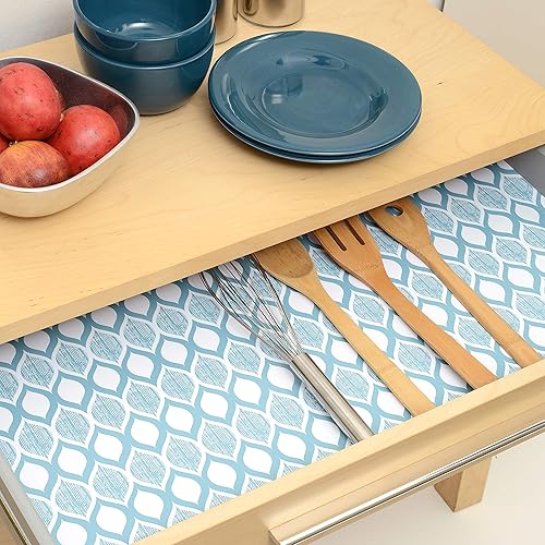 Miniatura 7 de Con-Tact Brand Revestimiento con estampado y agarre para cajón, estante, encimeras, ajuste de superficie