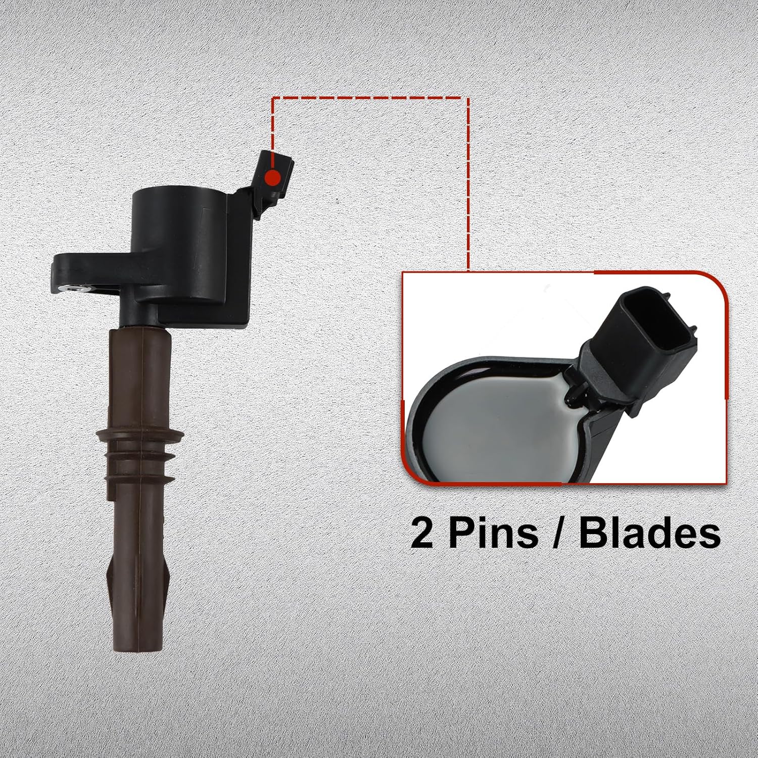 8pcs DG521 Ignition Coil Pack + Iridium Spark Plugs Fit for Ford F150, Expedition, Mustang, Navigator, F250 Super Duty