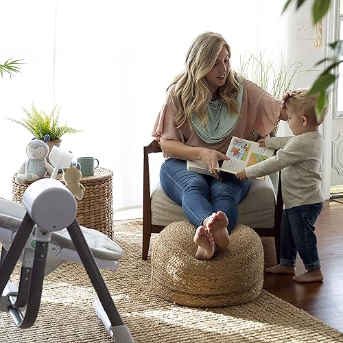 Miniatura 7 de Ingenuity Good to Go - Funda multiusos 4 en 1 diseño de helecho Fern, Kimber, Lina