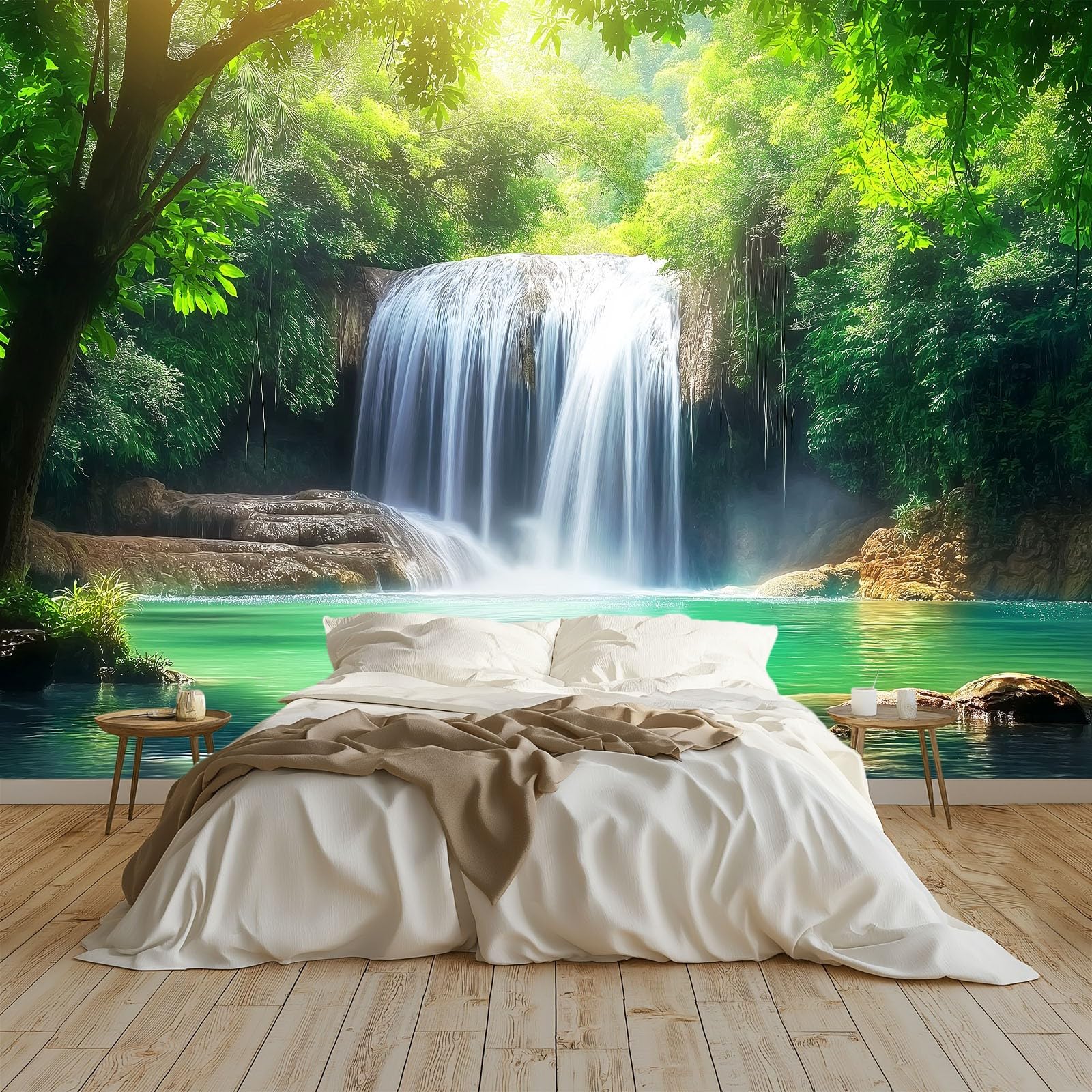 Poster Tableaux Photo Muraux Forêt Thaïlandaise Intissé Premium 200x140
