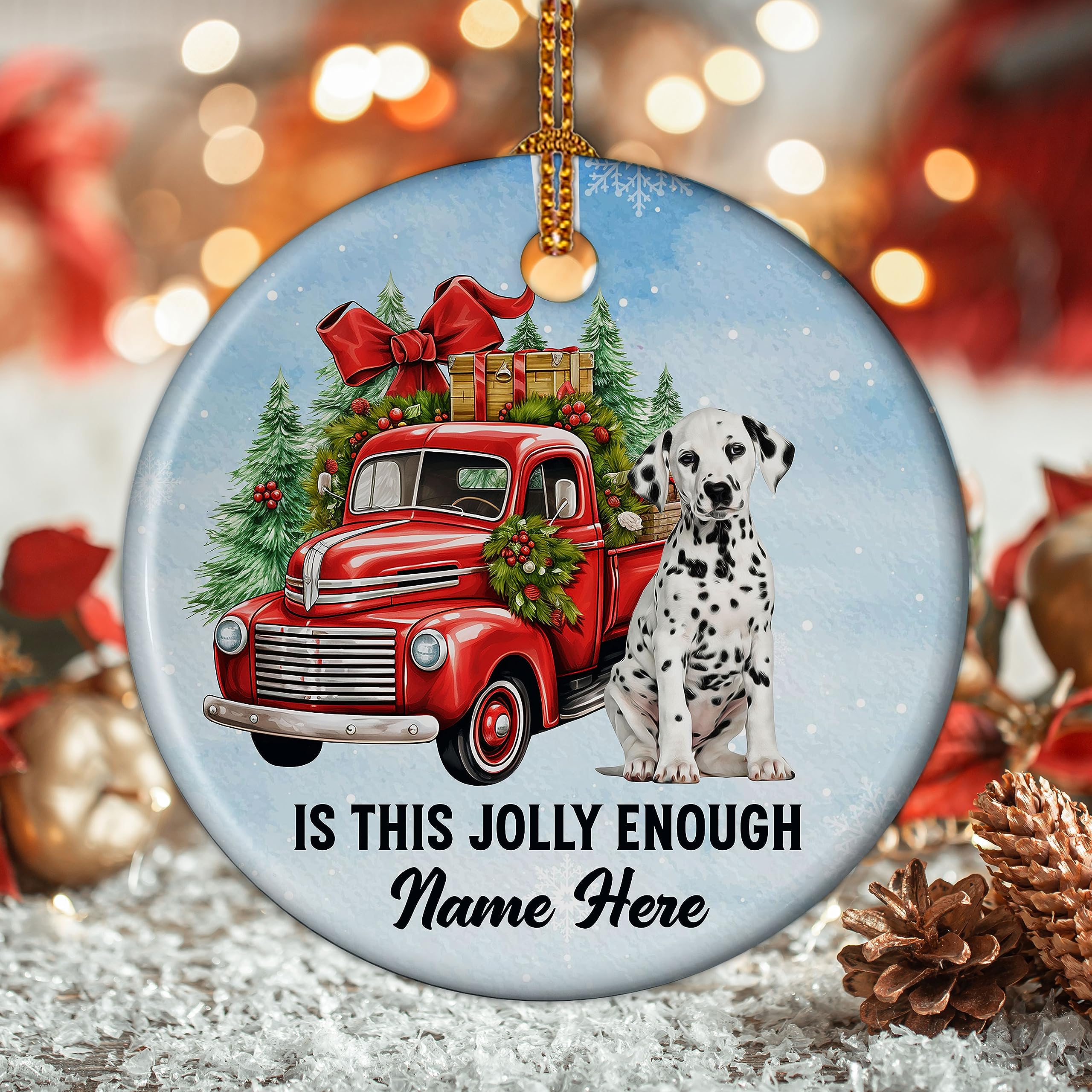 Is This Jolly Enough Cats Funny Expression Personalized Acrylic Orname