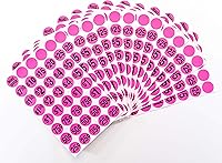 Vista 2 de Sunburst Systems 7030 etiquetas adhesivas para venta de garaje con precio preestablecido (etiquetas), 600 unidades, rosa