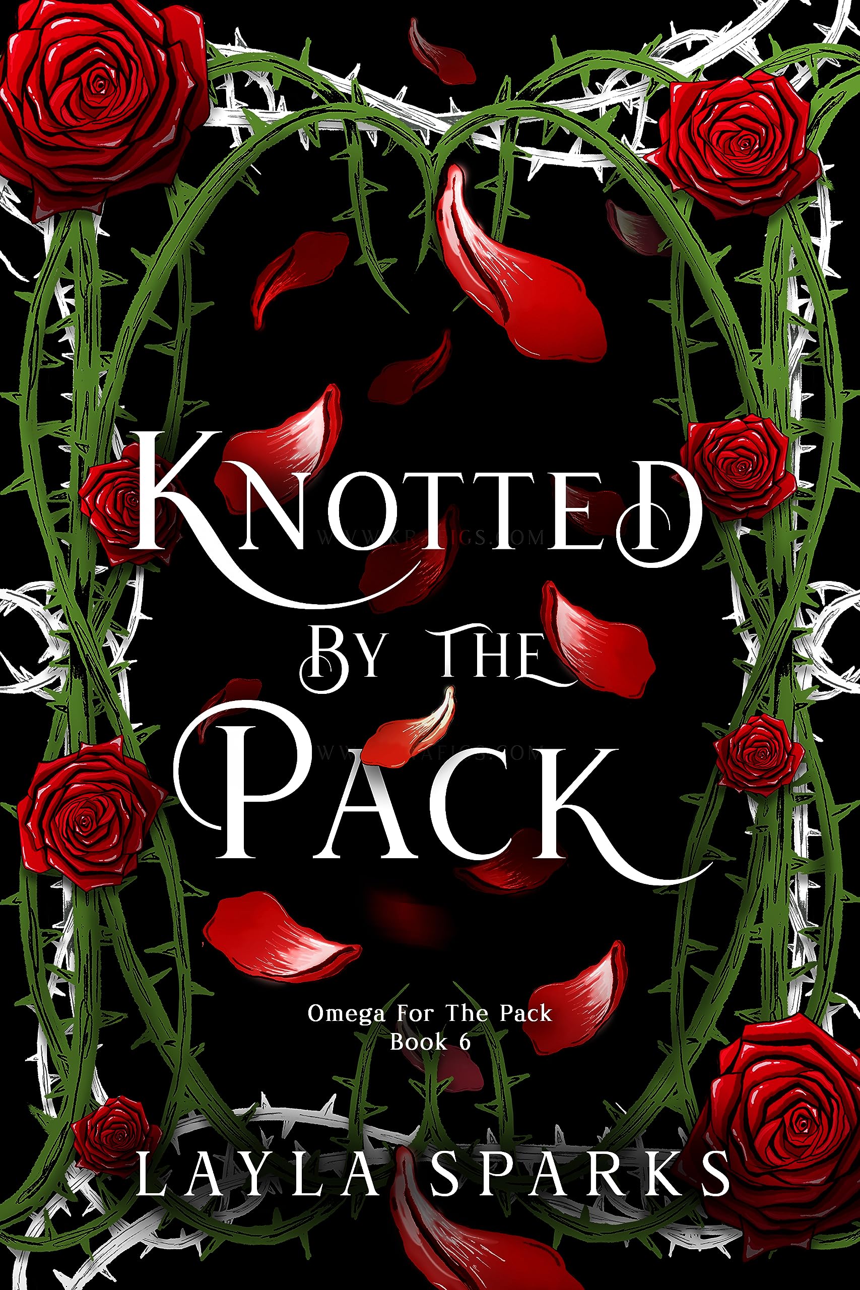 Knotted by The Pack: Children of the Alphas: Dark Why Choose Romance (Howl's Edge Island: Omega For The Pack Book 6)