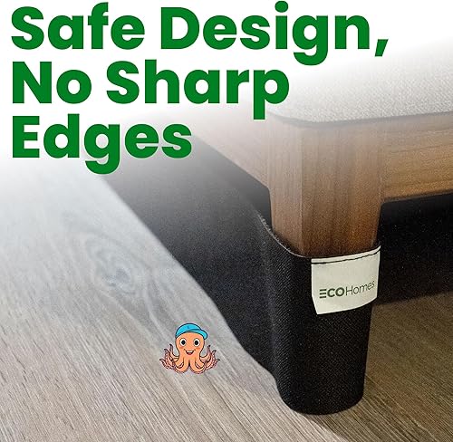 Miniatura 8 de ECOHomes Under Couch Guards Toy Blocker - Strap Barrier for Under Sofa, Bed & Furniture Bottom Stop Things from Going Under | Easy to Install Gap