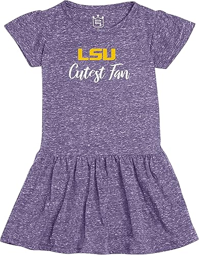 Miniatura 2 de Little King NCAA Knobby - Vestido para niñas pequeñas, tallas 2T, 3T y 4T
