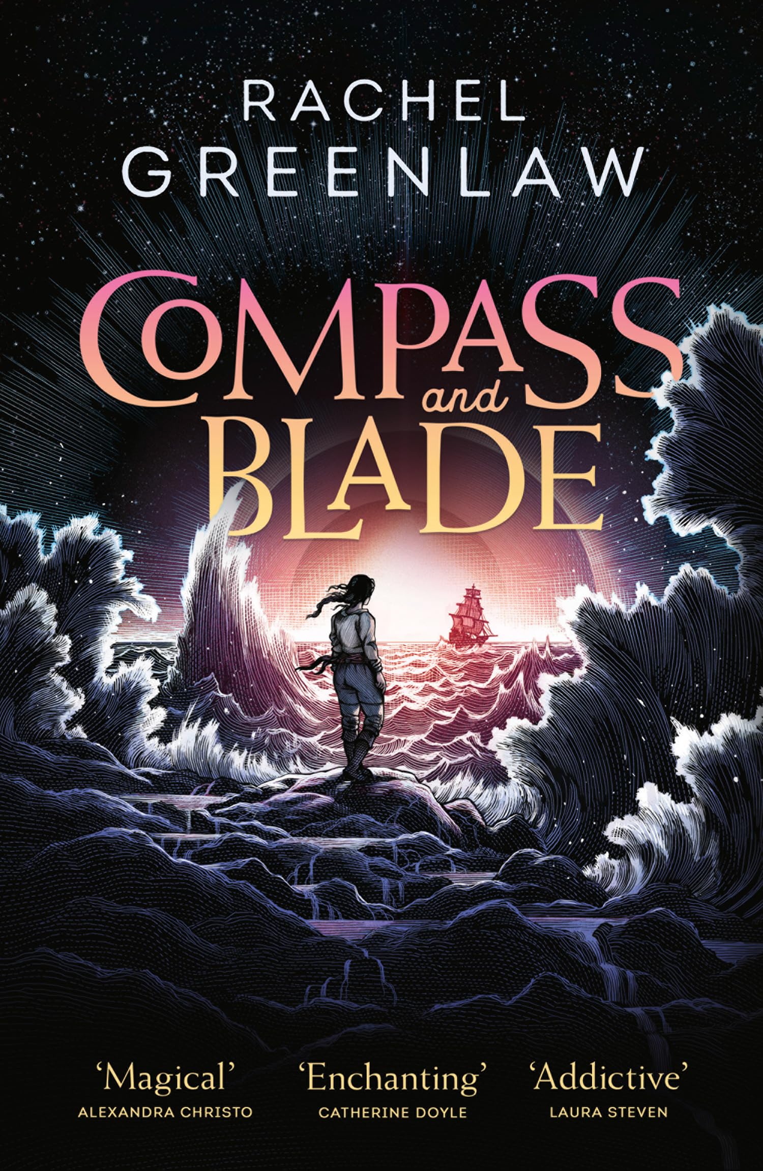 Compass and Blade: A magical, island-adventure fantasy romance novel for young adults