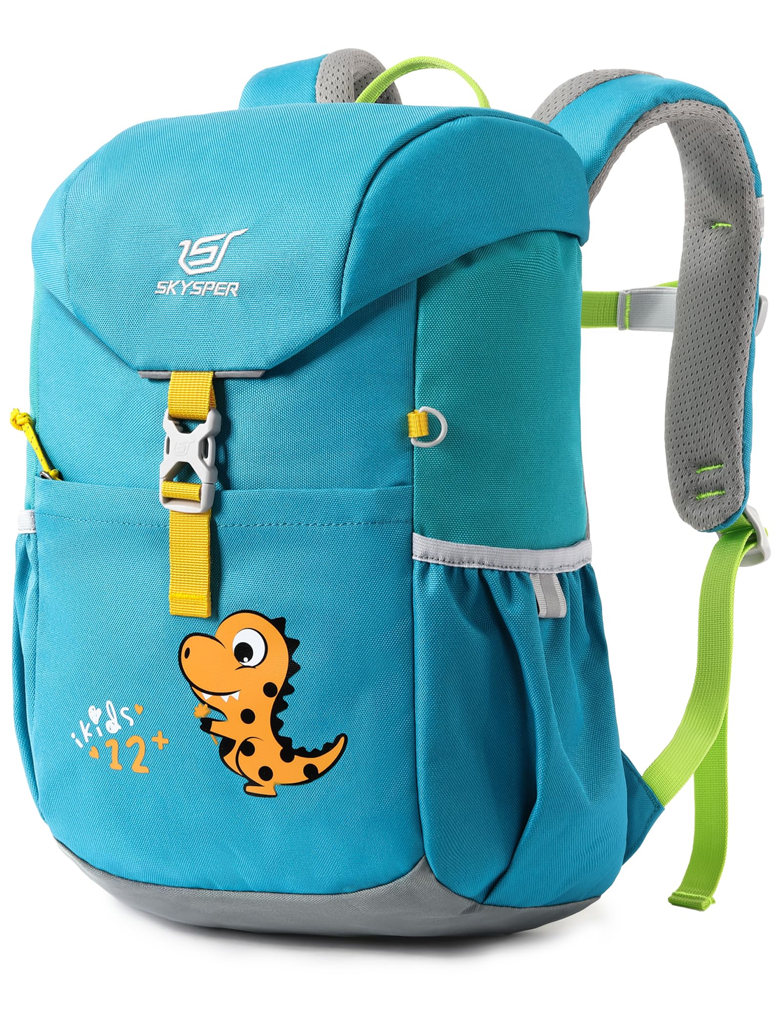 SKYSPER Kinderrucksack 12L, Wanderrucksack Kinder 5-8 Jahre Mädchen Jungen Rucksack Outdoor Wandern Waldkindergarten