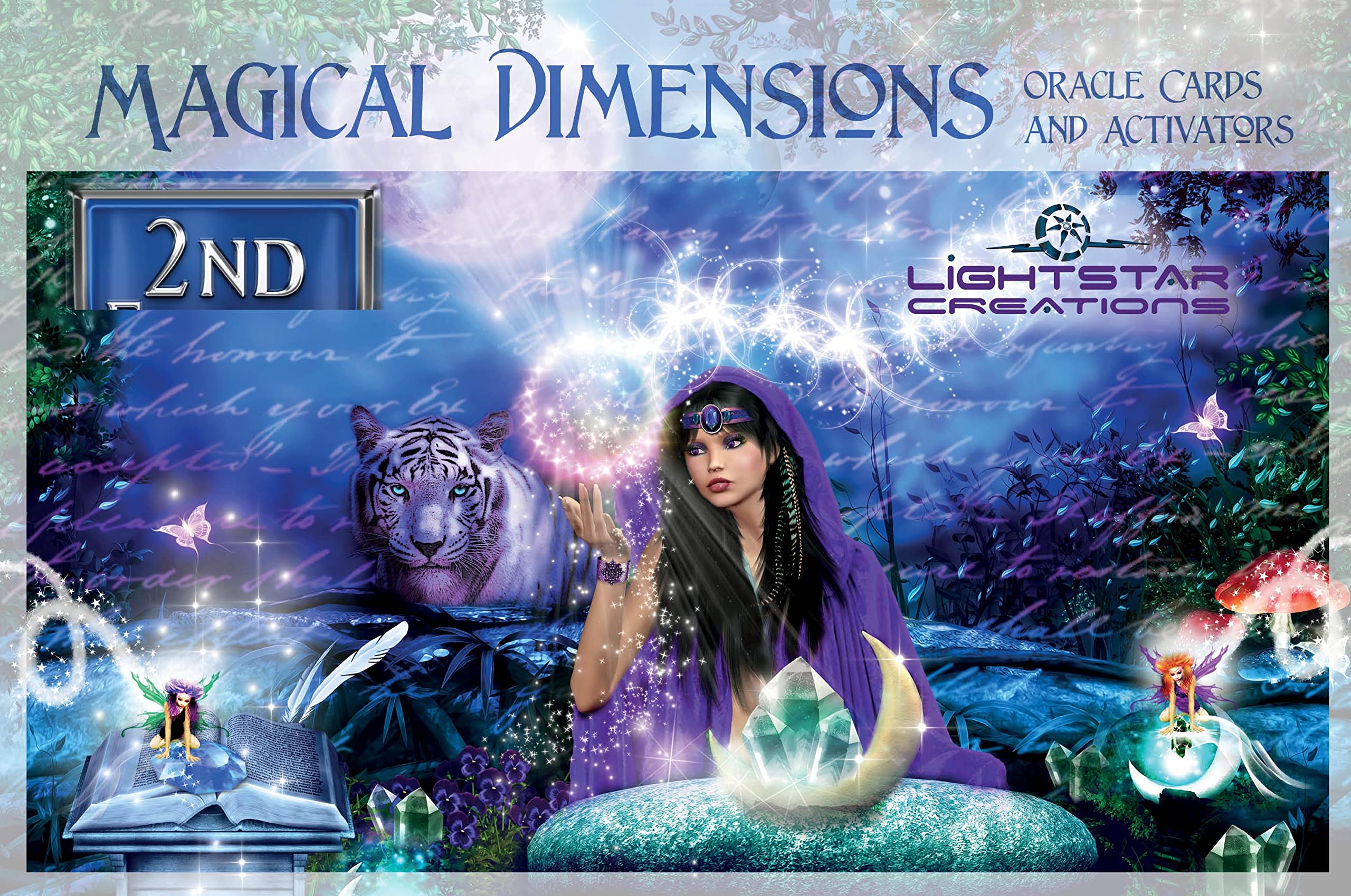 Magical Dimensions Oracle Cards and Activators: (Oracle Kit Box Set with 55 Cards and Guide Book)