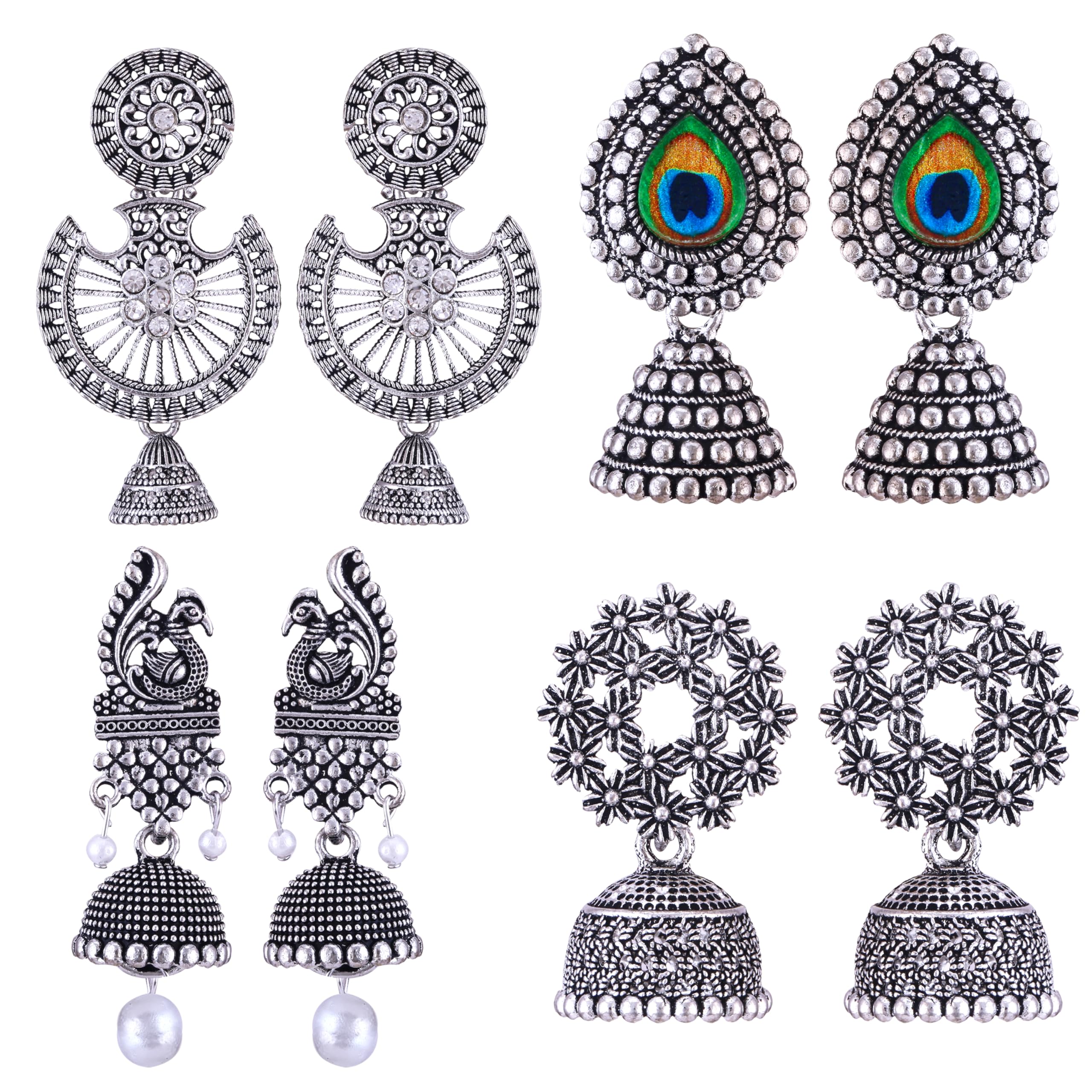 See full amazon price history chart for MEENAZ earrings for women fashion jhumka oxidised Silver Earrings for women Combo chandbali pearl chandbali stylish jhumkas traditional Earrings For girls South indian traditional Ear Rings -M141 MEENAZ earrings for women fashion jhumka oxidised Silver Earrings for women Combo chandbali pearl chandbali stylish jhumkas traditional Earrings For girls South indian traditional Ear Rings -M141 (B0CLYDHBC1) Amazon Price History, Amazon Price Tracker