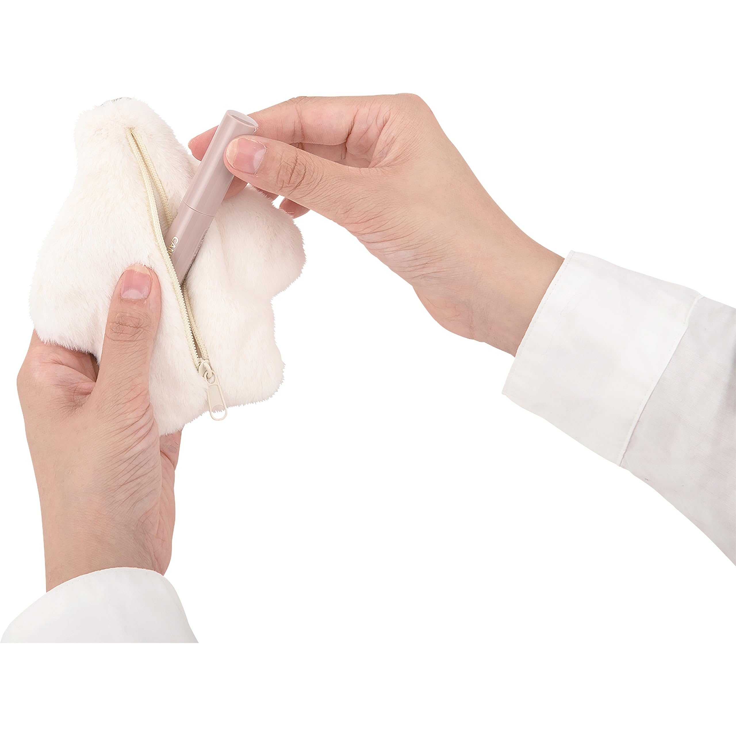 Libuhato 17426-12 Minimalist Pouch, Funio Ivory (Total Length Approx. 5.1 inches (13 cm) Pochette Pouch