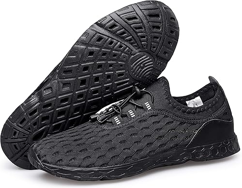 Miniatura 9 de DOUSSPRT Zapatos de agua para hombre de secado rápido, zapatos acuáticos deportivos