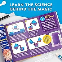 Vista 6 de NATIONAL GEOGRAPHIC - Juego de química mágica - Kit de ciencia con 10 increíbles trucos de magia, proyectos STEM y experimentos científicos