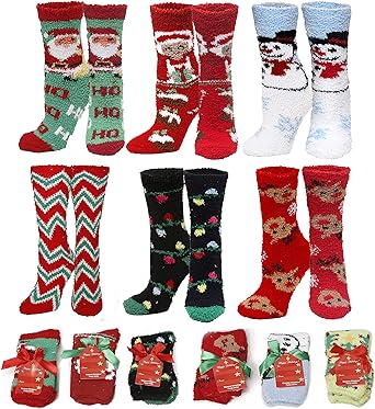 Christmas slipper socks womens Clearance