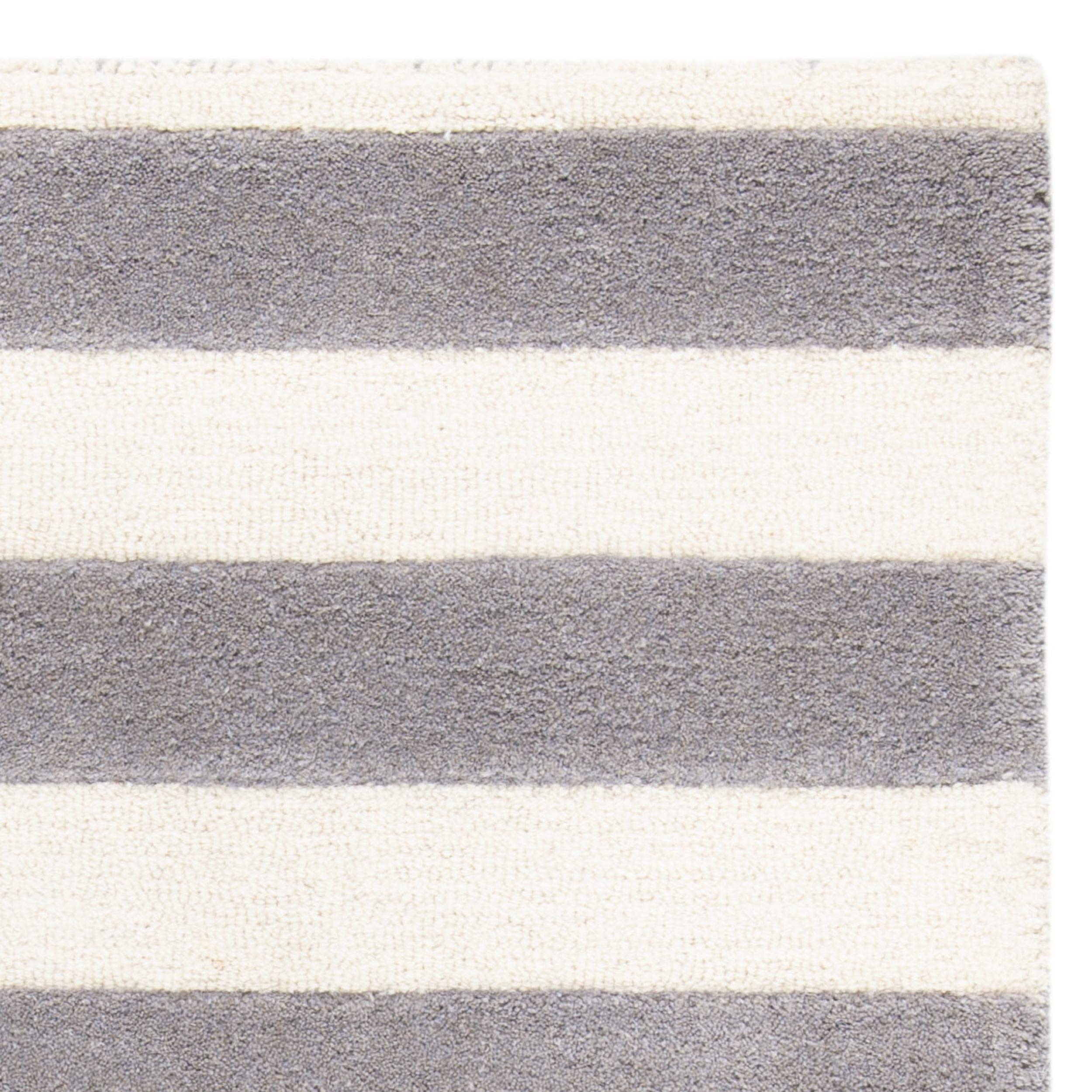 Safavieh Cambridge Collection CAM154A Tapis Fait Main En Laine Gris Et