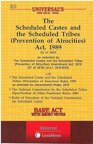 Universal's Scheduled Castes and Scheduled Tribes (Prevention of Atrocities) Act,1989