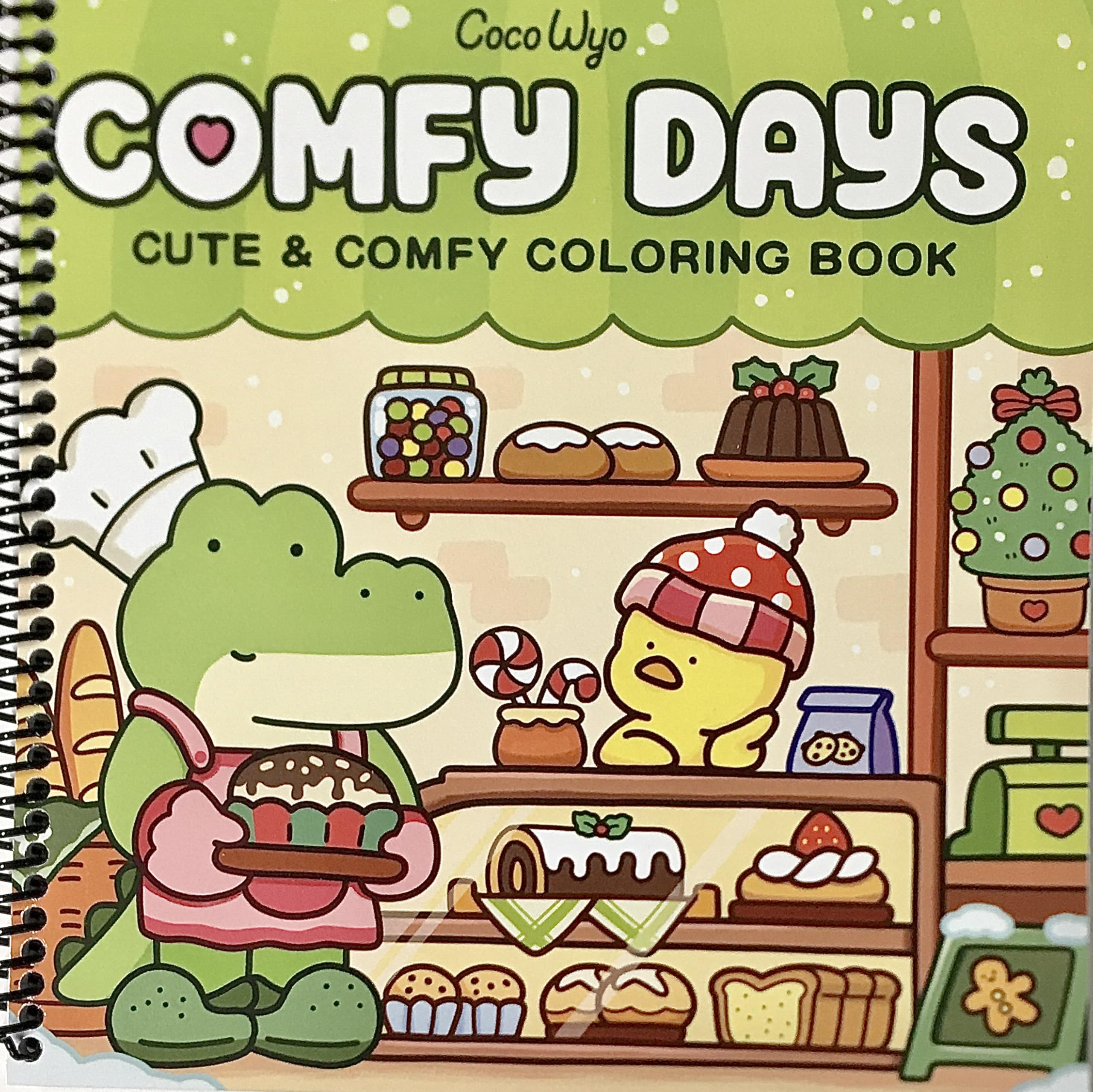 Comfy Days: Coloring Book for Adults and Teens Featuring Super Cute ...