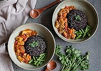 Vista 6 de Food to Live Arroz negro, 1.5 libras de grano entero, arroz de grano medio, kosher, vegano. Sabor a nuez y dulce. Rico en antioxidantes y fibra