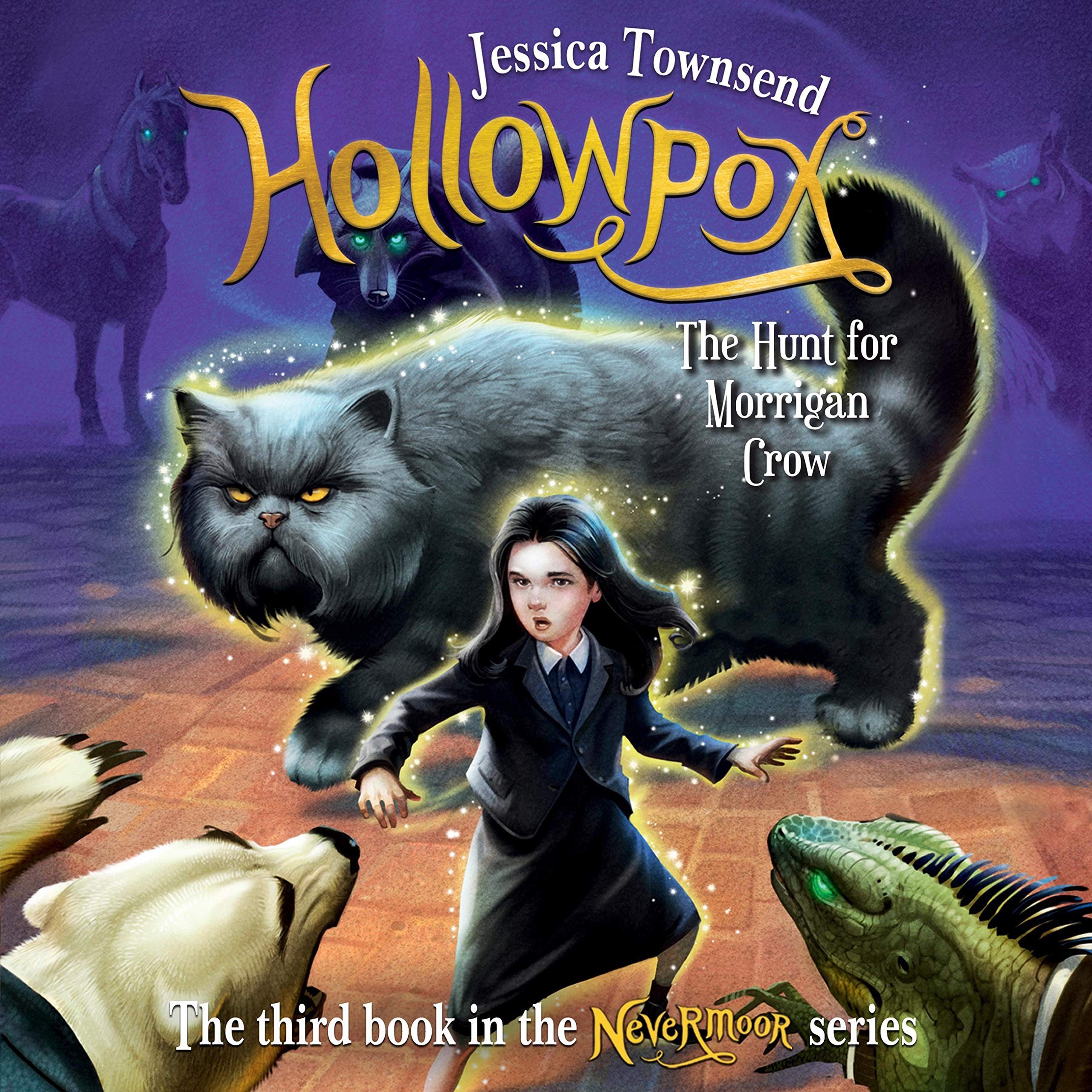 Cover art for Hollowpox: The Hunt for Morrigan Crow