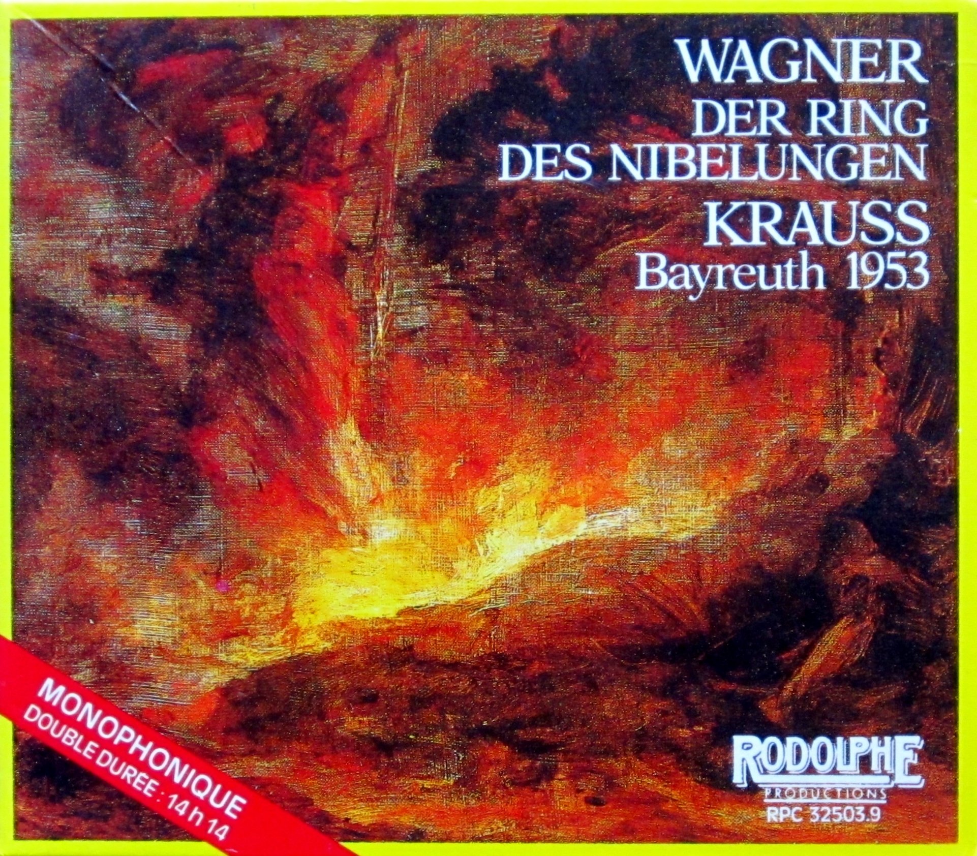 クラシック Wagner Der Ring des Nibelungen Bayreuth Amazon.com: Wagner: Der Ring Des Nibelungen Bayreuth 1953