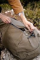 Vista 7 de STANSPORT - Deluxe Duffel Bag With Zipper For Gym, Travel, & Storage Olive Green