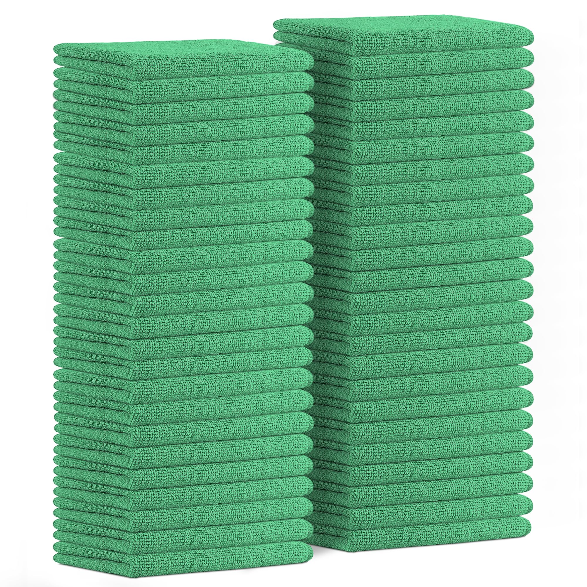 Trapos De Limpieza Multiusos, 75 Trapos Blancos Superabsorbentes Sin Bordes, Lavables, Trapos Multiusos