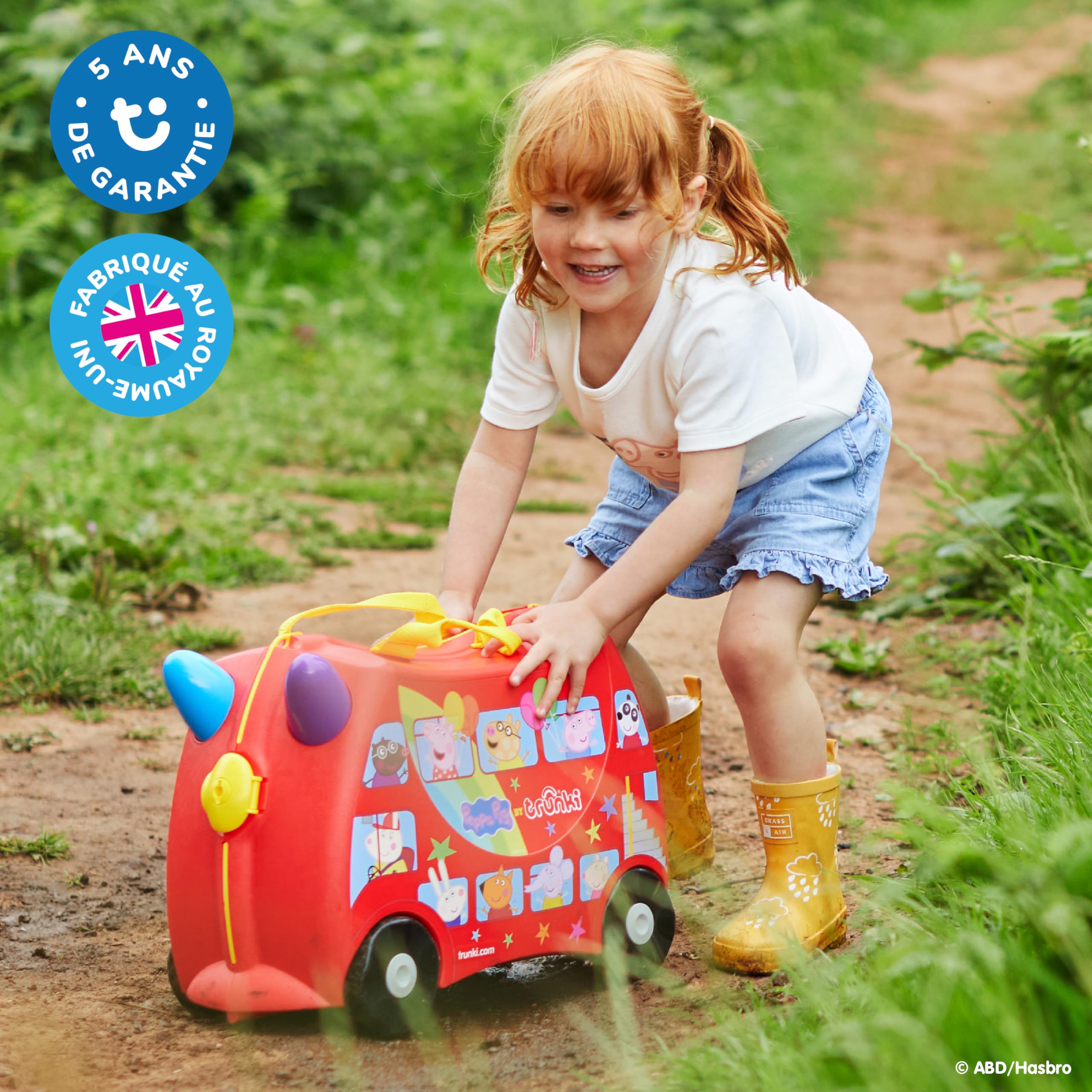 Trunki Valise Enfant – Valise Enfant – Bagage pour Enfant Cabine – Valise à roulettes